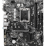Материнская плата MSI PRO H610M-G DDR4, LGA 1700, Intel H610, 2xDDR4, 4xSATA, 1xM.2, 1xPCIe 4.0 x16, 1xPCIe 3.0 x1, 1xHDMI, 1xDP, 1xVGA, 1xRJ45 1Gb, 2xUSB-A 3.2 Gen 1, 4xUSB-A 2.0, 3x3.5мм, 7.1, mATX, фото11