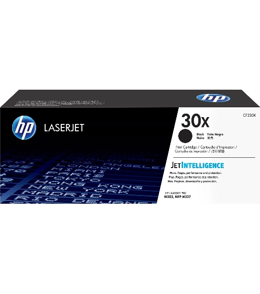 Картридж лазерный HP 30X черный для LJ Pro M203/M227 (3500 стр.)