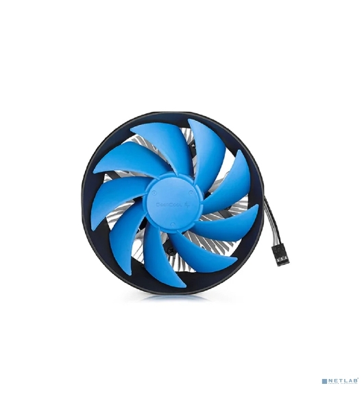 Кулер для процессора DEEPCOOL GAMMA ARCHER V2 синий, 120 мм, алюминий, 1600 об/мин, 26.1 дБ, 3 pin, 95 Вт, 65.5 мм