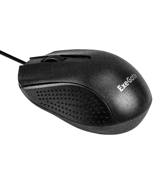 Мышь проводная ExeGate Professional Standard SH-8012L черный, 1000 dpi, USB, кнопки - 3