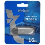 Флешка USB Netac U352 (NT03U352N-016G-32PN), 16Gb, USB 3.0, R/W 110/50, серебристый, фото3