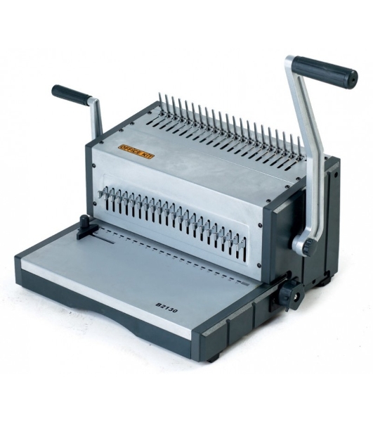 Переплетчик Office Kit B2130 A4/перф.30л.сшив/макс.500л./пластик.пруж. (4.5-51мм)
