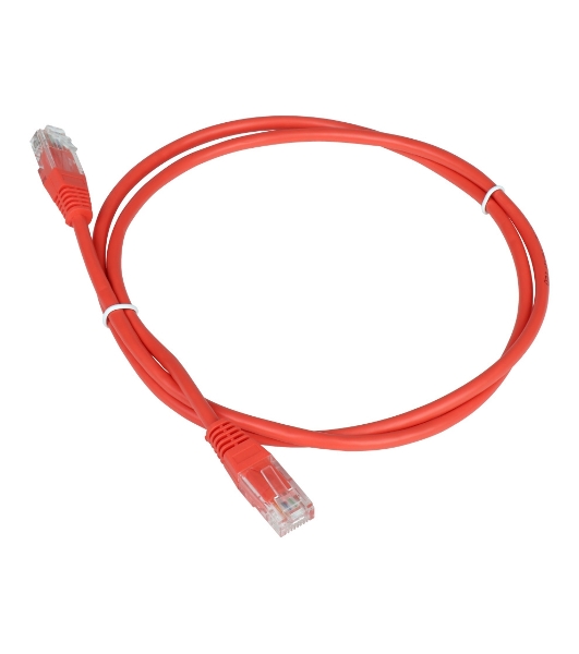 Патч-корд LANMASTER TWT UTP cat.5e, с заливными колпачками, 1.0 м, оранжевый