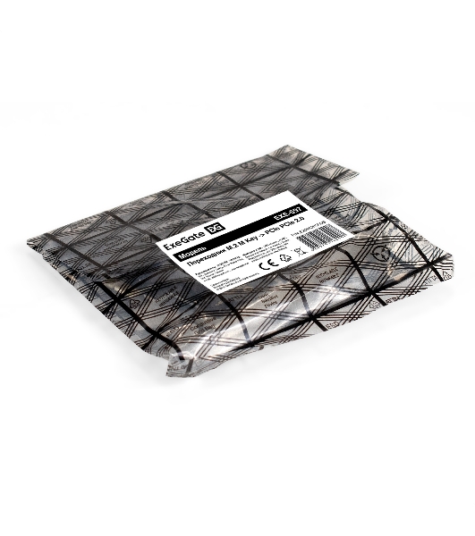 Переходник ExeGate EXE-597 (M.2 M key -> PCI-E x1 v2.0, для установки SSD M.2 M key в слот PCI-E)