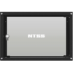 Шкаф коммутационный NTSS Lime (NTSS-WL6U5535GS-BL) настенный 6U 550x350 мм пер. дв. стекл несъемн. бок. пан. 30 кг черный 270 мм 8.4 кг 110 град. 370 мм IP20 сталь, фото5