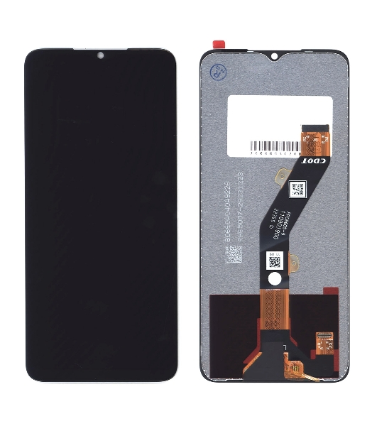 Дисплей для Tecno Spark Go 2023 (BF7) в сборе с тачскрином черный