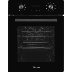 Духовой шкаф электрический Monsher MOE 4592 Noir ширина 45 см, High-Tech, 50 л, гидролизная очистка, 9 режимов, черный, фото6