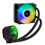 Комплект жидкостного охлаждения ExeGate BlackWater-120V3.PWM.ARGb (3 PIN 5V ADDRESSABLE RGb подсветка, LGA2066/2011/1366/1150/1151/1155/1156/1200/1700/1851/AM4/AM5/FM1/FM2/FM2+/AM2/AM2+/AM3/AM3+, TDP 150W, Fan 120мм 4pin PWM 600-1800RPM Hydro bearing, помпа 3pin 2700RPM, макс. шум 37db, с термопастой, на винтах, черный, Color Box), фото19
