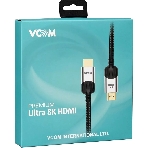 Кабель VCOM CG865-2M HDMI 19M/M,ver. 2.1, 8K@60 Hz 2 м VCOM CG865-2M, фото 1
