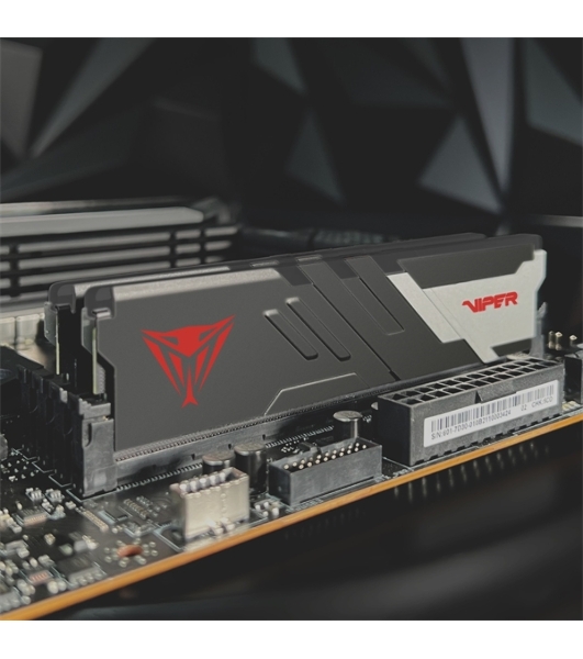 Оперативная память Patriot Viper Venom, DDR5, 32GB (2x16GB), 5600MHz, CL36, DIMM, с радиатором, черный