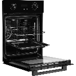Духовой шкаф электрический Monsher MOE 4592 Noir ширина 45 см, High-Tech, 50 л, гидролизная очистка, 9 режимов, черный, фото5