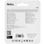 Флешка USB Netac U182 Blue (NT03U182N-032G-32BL), 32Gb, USB 3.0, R/W 70/30, синий/белый, фото3