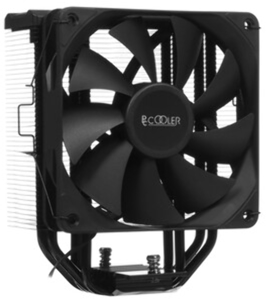 Кулер PCCooler Paladin EX400 черный 120мм алюминий+медь 1800rpm 28.6db 4-pin 180W 157мм