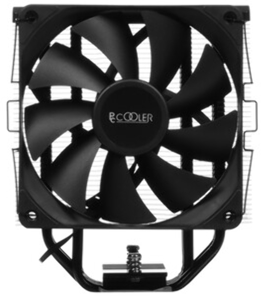 Кулер PCCooler Paladin EX400 черный 120мм алюминий+медь 1800rpm 28.6db 4-pin 180W 157мм