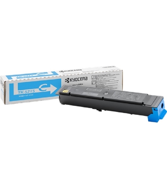 Картридж лазерный Kyocera TK-5215C (1T02R6CNL0) голубой для TASKalfa 406ci 15000 стр.