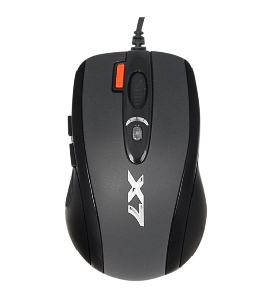 Мышь проводная A4Tech X-710BK черный, 2000 dpi, USB, кнопки - 7