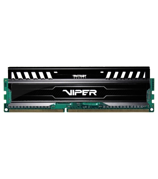 Оперативная память Patriot Viper 3, DDR3, 8GB (1x8 GB), 1600 MHz, CL10, DIMM, радиатор, черный