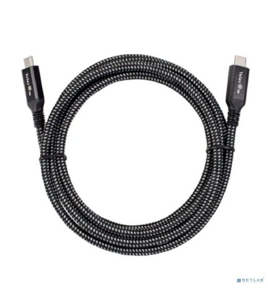 Кабель USB4 TypeCM/CM 8K@30Hz, 40Gbps, PD 240W, медь Telecom 2м TUS840-2M