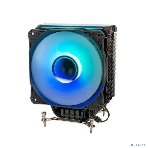 Кулер для процессора Eurocase 6PI120ARGb черный, 120 мм, алюминий/медь, 1800 об/мин, 36 дБ, 4 pin, 200 Вт, 157 мм, фото 1