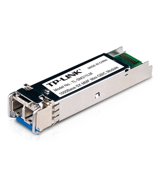 Модуль TP-Link SMB TL-SM311LM Gigabit SFP module, Multi-mode, MiniGb,IC, LC interface, Up to 550/275m distance