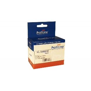 Картридж струйный ProfiLine PL-10N0016 для принтеров Lexmark Z13/23e/33 Black водн