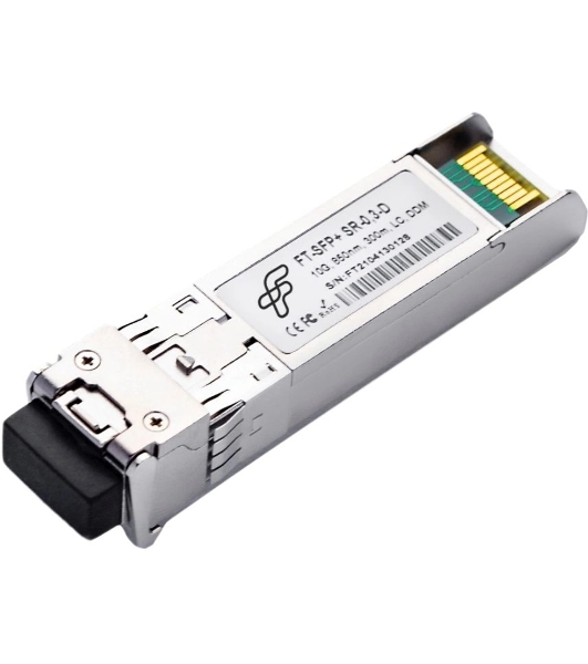 Трансивер FT-SFP+SR-0,3-D 10G, SFP+, LC MMF SR 300m, 850nm laser, OEM, Fibertrade