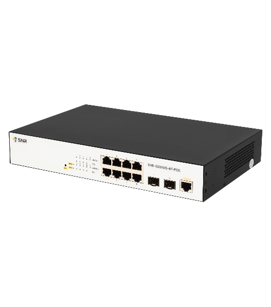 Коммутатор POE управляемый SNR уровня 2 SNR-S2200G-8T-POE