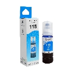 Чернила NVP 115 (NV-C13T07D24A) для Epson L8160, L8180 (70 мл) Cyan (в коробке) совместимые, фото 1
