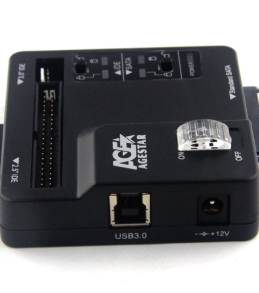 Док-станция для HDD/SSD AGESTAR 3FBCP, черный