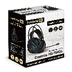 Гарнитура Exegate Cosmos HS-704GL чёрный, проводная, USB, виртуальный звук 7.1, подсветка, фото10