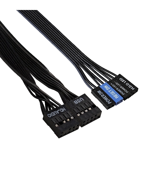 Компьютерный корпус Miditower ExeGate AA-440 (ATX, без БП, 2*USB, аудио)