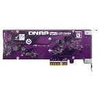 Плата расширения QNAP QM2-2P-244A Dual M.2 22110/2280 SATA SSD expansion card (PCIe Gen2 x2), Low-profile bracket pre-loaded, Low-profile flat and Full-height are bundled (shorter version to support TVS-x82/TS-x77 PCIe slot 2 & slot 3), фото4