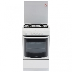 Плита газовая De Luxe 5040.37Г (КР) белый, конфорок 4 шт, духовка 43 л, 50 см x 85 см x 50 см, фото2