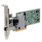 Контроллер LSI MegaRAID SAS9380-4i4e SGL (LSI00439) SAS 12G, (PCI-E 3.0 x8, LP), RAID 0,1,10,5,6, 8port (1*intSFF8643 + 1*extSFF8644),1GB onboard, К, фото2