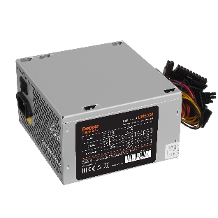 Блок питания ExeGate UNS350 (ES261566RUS-PC), 350Вт, 120мм, серебрянный