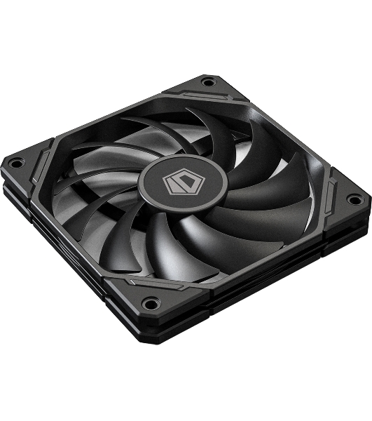 Вентилятор для корпуса ID-Cooling TF-12015-K черный, 120 мм, 2200 об/мин, 32.3 дБ, 4 pin