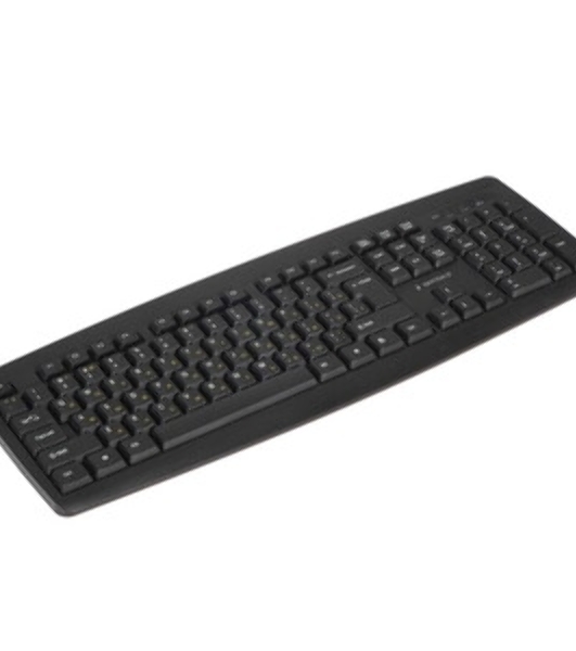 Комплект клавиатура+мышь Gembird KBS-8000 беспроводной, USB, 1600 DPI, чёрный
