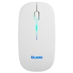 Мышь беспроводная OLMIO WM-21 белый, бесшумная, 3 кнопки с подсветкой, 1600 dpi, фото4