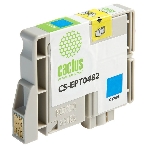 Картридж струйный Cactus CS-EPT0482 голубой (14.4 мл) для Epson Stylus Photo R200/R220/R300/R320/R340/RX500/RX600/RX620/RX640, фото3