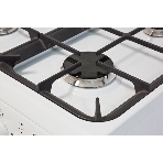 Плита газовая De Luxe 506040.01Г (КР) ЧР белый, конфорок 4 шт, духовка 60 л, 50 см x 85 см x 60 см, фото4