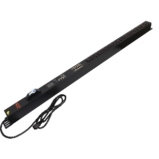 Блок распределения питания Powercom PDU-16AVMS20-18C13-2C19 18xC13+2xC19, 16A, 1,5U (1968234)