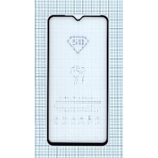 Защитное стекло 'Полное покрытие' для Xiaomi Redmi 8/8A черный