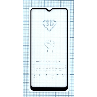 Защитное стекло 'Полное покрытие' для Xiaomi Redmi 9 черный