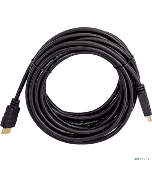 Кабель PROconnect HDMI - HDMI 2.0, 5м, Gold