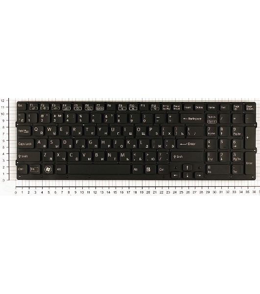 Клавиатура для ноутбука Sony Vaio VPC-CB VPC-CB17 черная