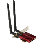 Сетевой адаптер Wi-Fi + Bluetooth Cudy WE3000S АХ5400 PCI Express (ант.внеш.съем) 2ант., фото9