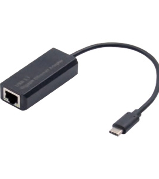 Кабель-адаптер ExeGate EX283721RUS EXE-736 USB3.0 Type-C --> UTP 1000Mbps AX88179