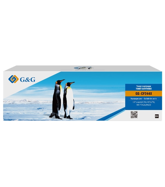 Картридж лазерный G&G GG-CF244X черный (2000 стр.) для HP LJ M15 Pro/M15a Pro/M28a Pro MFP/M28w Pro MFP