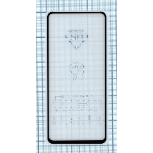 Защитное стекло 'Полное покрытие' для Xiaomi Poco X3 черный