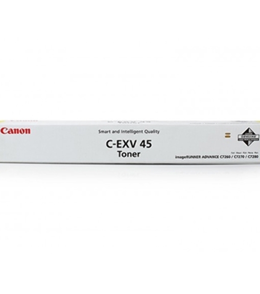 Картридж лазерный Canon C-EXV45 Y для iR ADV C7260i/C7270i/C7280i . Жёлтый.